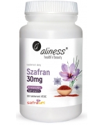 Szafran Safrasol 2%/10% 30 mg 90 tab. VEGE Aliness