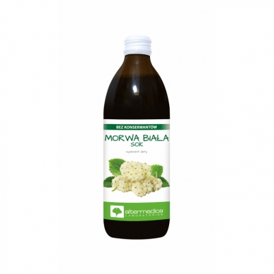 Sok z morwy białej 500 ml Altermedica