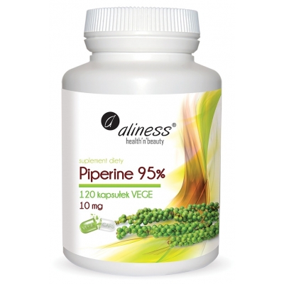 Piperine 95% 10 mg x 120 kapsułek Aliness