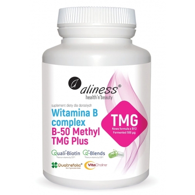 Witamina B Complex B-50 Methyl TMG PLUS Aliness