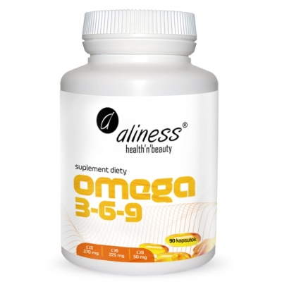 Omega 3-6-9 270/225/50 mg x 90 kapsułek Aliness