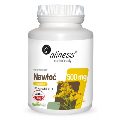 Nawłoć (Solidago virgaurea L) ekstrakt 10:1 500mg Aliness