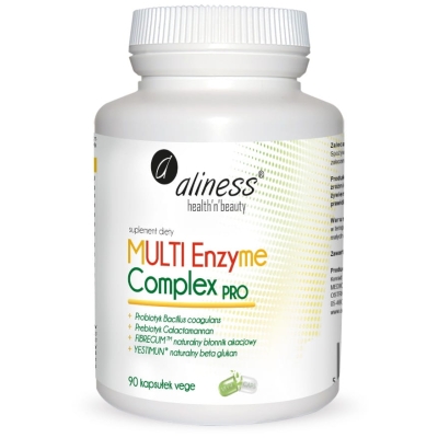 MULTI Enzyme Complex PRO x 90 VEGE CAPS Aliness