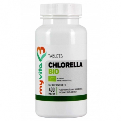 Chlorella BIO - 400 tabletek MyVita