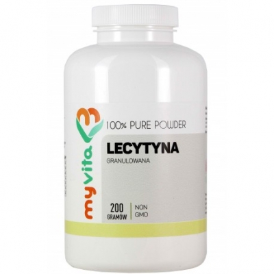 Lecytyna Non GMO granulowana 200g MyVita