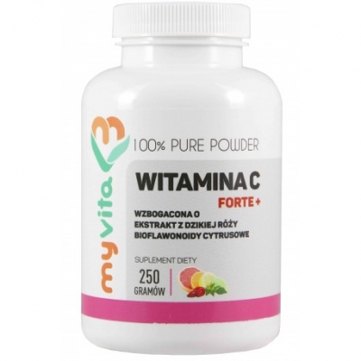 Witamina C FORTE 100mg plus proszek 250g MyVita