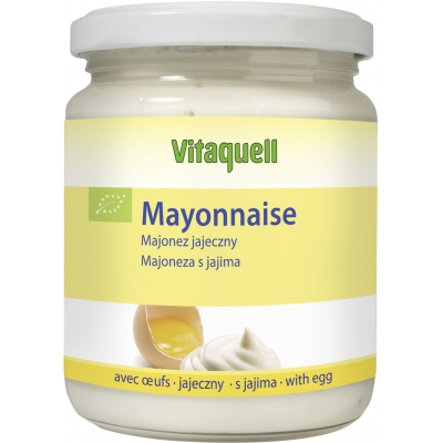 MAJONEZ JAJECZNY BIO 250 ml - VITAQUELL