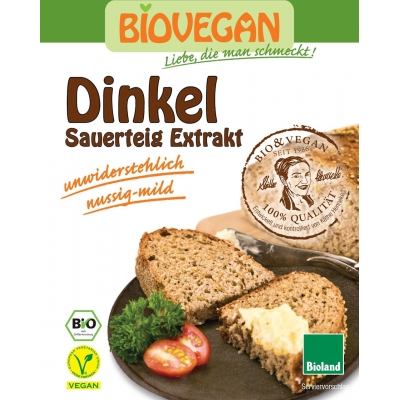 ZAKWAS CHLEBOWY ORKISZOWY W PROSZKU BIO 30 g - BIO VEGAN