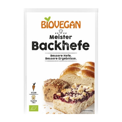 DROŻDŻE SUSZONE BEZGLUTENOWE BIO 7 g - BIO VEGAN