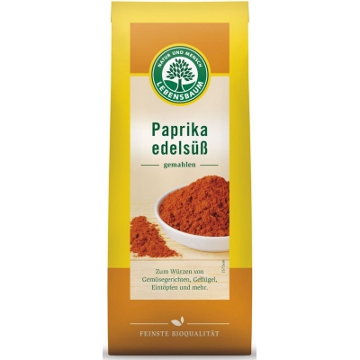 PAPRYKA SŁODKA MIELONA BIO 50 g - LEBENSBAUM