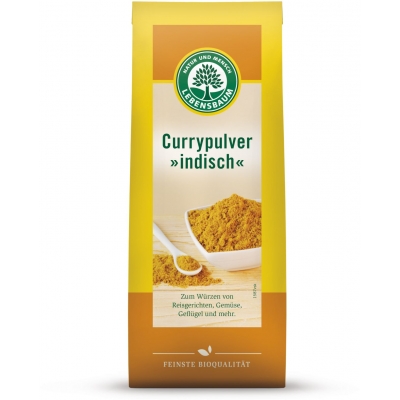 PRZYPRAWA CURRY INDYJSKIE BIO 50 g - LEBENSBAUM