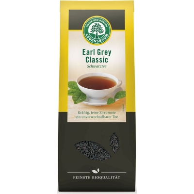 HERBATA EARL GREY LIŚCIASTA BIO 100 g - LEBENSBAUM