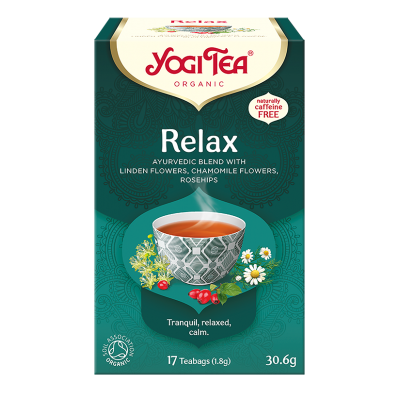 HERBATKA RELAX BIO (17 x 1,8 g) 30,6 g - YOGI TEA