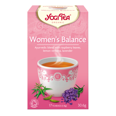 HERBATKA DLA KOBIET - RÓWNOWAGA (WOMEN'S BALANCE) BIO (17 x 1,8 g) 30,6 g - YOGI TEA