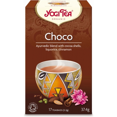 HERBATKA CZEKOLADOWA Z KAKAO (CHOCO) BIO (17 x 2,2 g) 37,4 g - YOGI TEA