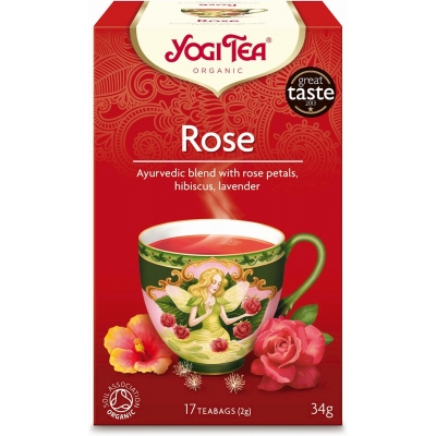 HERBATKA TAO ROSE BIO (17 x 2 g) 34 g - YOGI TEA