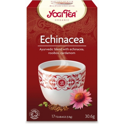 HERBATKA ECHINACEA BIO (17 x 1,8 g) 30,6 g - YOGI TEA