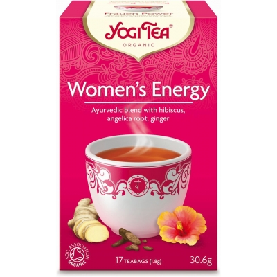 HERBATKA DLA KOBIET - ENERGIA (WOMEN'S ENERGY) BIO (17 x 1,8 g) 30,6 g - YOGI TEA