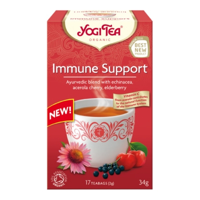 HERBATKA NA ODPORNOŚĆ (IMMUNE SUPPORT) BIO (17 x 2 g) 34 g - YOGI TEA