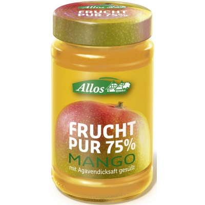 MUS Z MANGO (75 % OWOCÓW) BIO 250 g - ALLOS