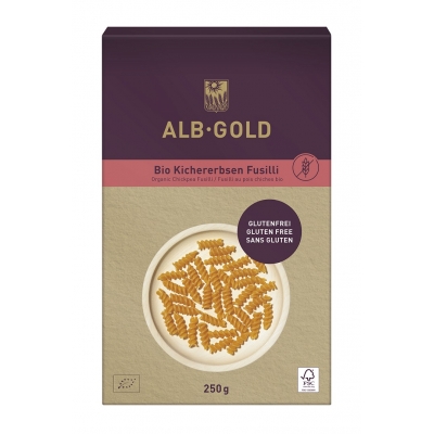 MAKARON (Z CIECIERZYCY) ŚWIDERKI BEZGLUTENOWY BIO 250 g - ALB-GOLD