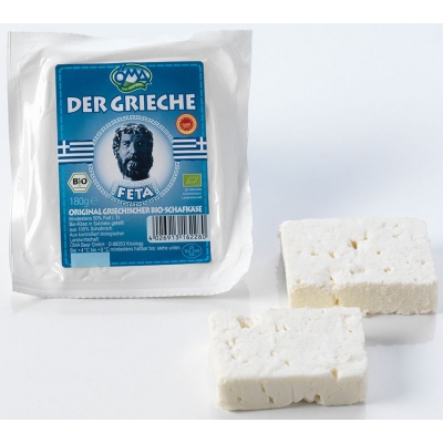 SER FETA BIO (50 % TŁUSZCZU W SUCHEJ MASIE) 180 g - OMA