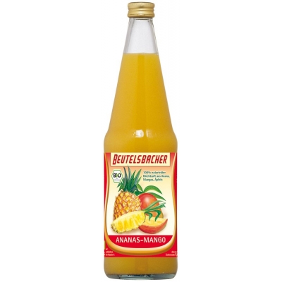 SOK JABŁKO - ANANAS - MANGO BIO 700 ml - BEUTELSBACHER