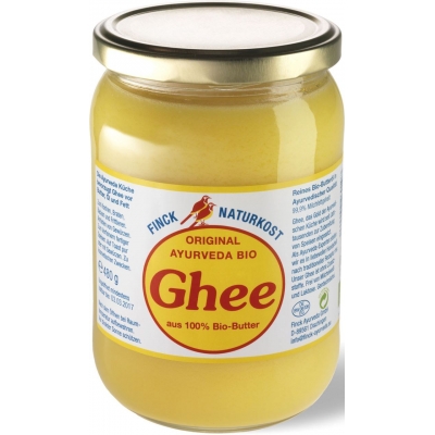 MASŁO KLAROWANE GHEE BIO 480 g - FINCK AYURVEDA