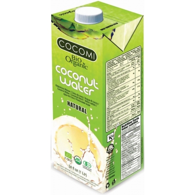 WODA KOKOSOWA NATURALNA BIO 1 L - COCOMI