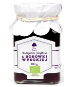 KONFITURA Z BORÓWKI BIO 180 g - DARY NATURY