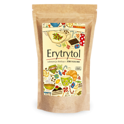 ERYTRYTOL 1 kg (TOREBKA PAPIEROWA) - PIĘĆ PRZEMIAN