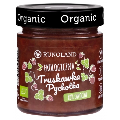 PYCHOTKA TRUSKAWKA BIO 200 g - RUNOLAND