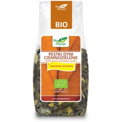 PESTKI DYNI CIEMNOZIELONE (UPRAWIANE W EUROPIE) BIO 150 g - BIO PLANET