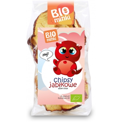 CHIPSY JABŁKOWE BIO 30 g - BIOMINKI