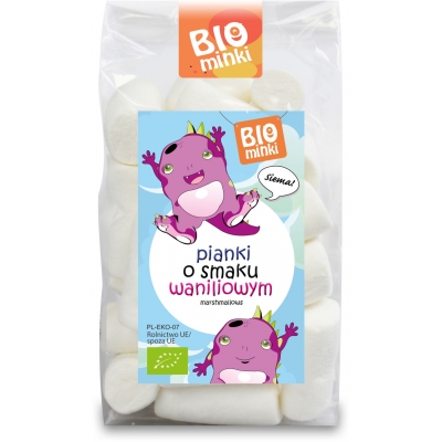 PIANKI O SMAKU WANILIOWYM BEZGLUTENOWE BIO 100 g - BIOMINKI