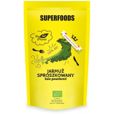 JARMUŻ SPROSZKOWANY BIO 125 g - BIO PLANET