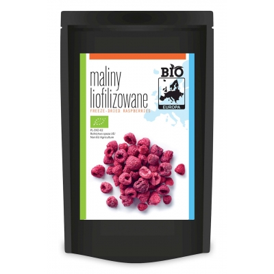 MALINY LIOFILIZOWANE BIO 30 g - BIO PLANET