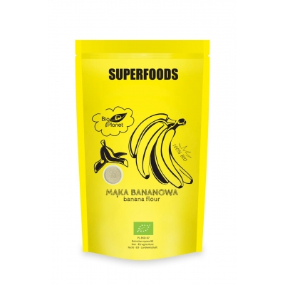 MĄKA BANANOWA BIO 200 g - BIO PLANET