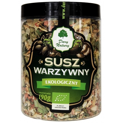 SUSZ WARZYWNY BIO 190 g - DARY NATURY