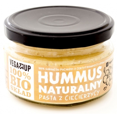 HUMMUS NATURALNY BIO 190 g - VEGA UP