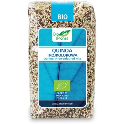 QUINOA TRÓJKOLOROWA BIO 500 g - BIO PLANET