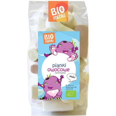 PIANKI OWOCOWE BEZGLUTENOWE BIO 100 g - BIOMINKI