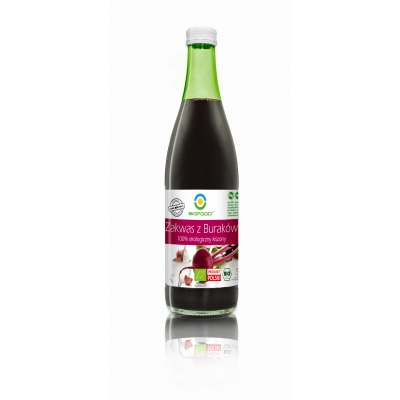 ZAKWAS Z BURAKÓW KISZONYCH BEZGLUTENOWY BIO 500 ml - BIO FOOD