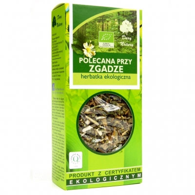 HERBATKA POLECANA PRZY ZGADZE BIO 50 g - DARY NATURY