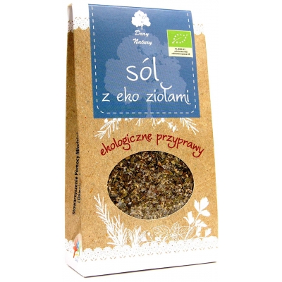 SÓL Z BIO ZIOŁAMI 100 g - DARY NATURY