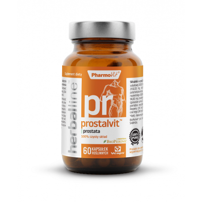 KAPSUŁKI NA PROSTATĘ (PROSTALVIT) 60 szt. (27,74 g) - PHARMOVIT (HERBALLINE)