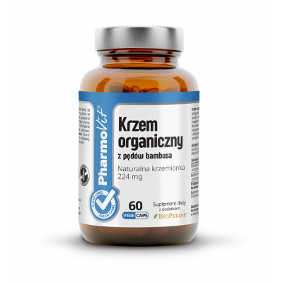 KRZEM 60 KAPSUŁEK 25,29 g (448 mg) - PHARMOVIT (CLEAN LABEL)