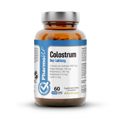 COLOSTRUM 60 KAPSUŁEK 35,13 g - PHARMOVIT (CLEAN LABEL)