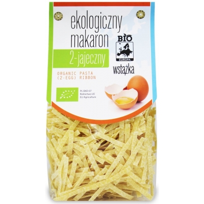 MAKARON (2-JAJECZNY) WSTĄŻKA BIO 250 g - BIO PLANET