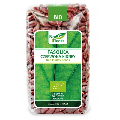 FASOLKA CZERWONA KIDNEY BIO 500 g - BIO PLANET